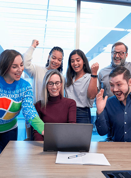 Team working together